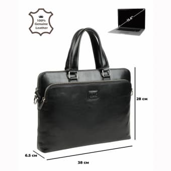 Портфель VIP COLLECTION 004-LH BLACK