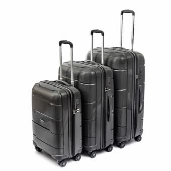 Набор чемоданов 14101 Dark Grey
